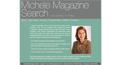 Desktop Screenshot of michelemagazine.com